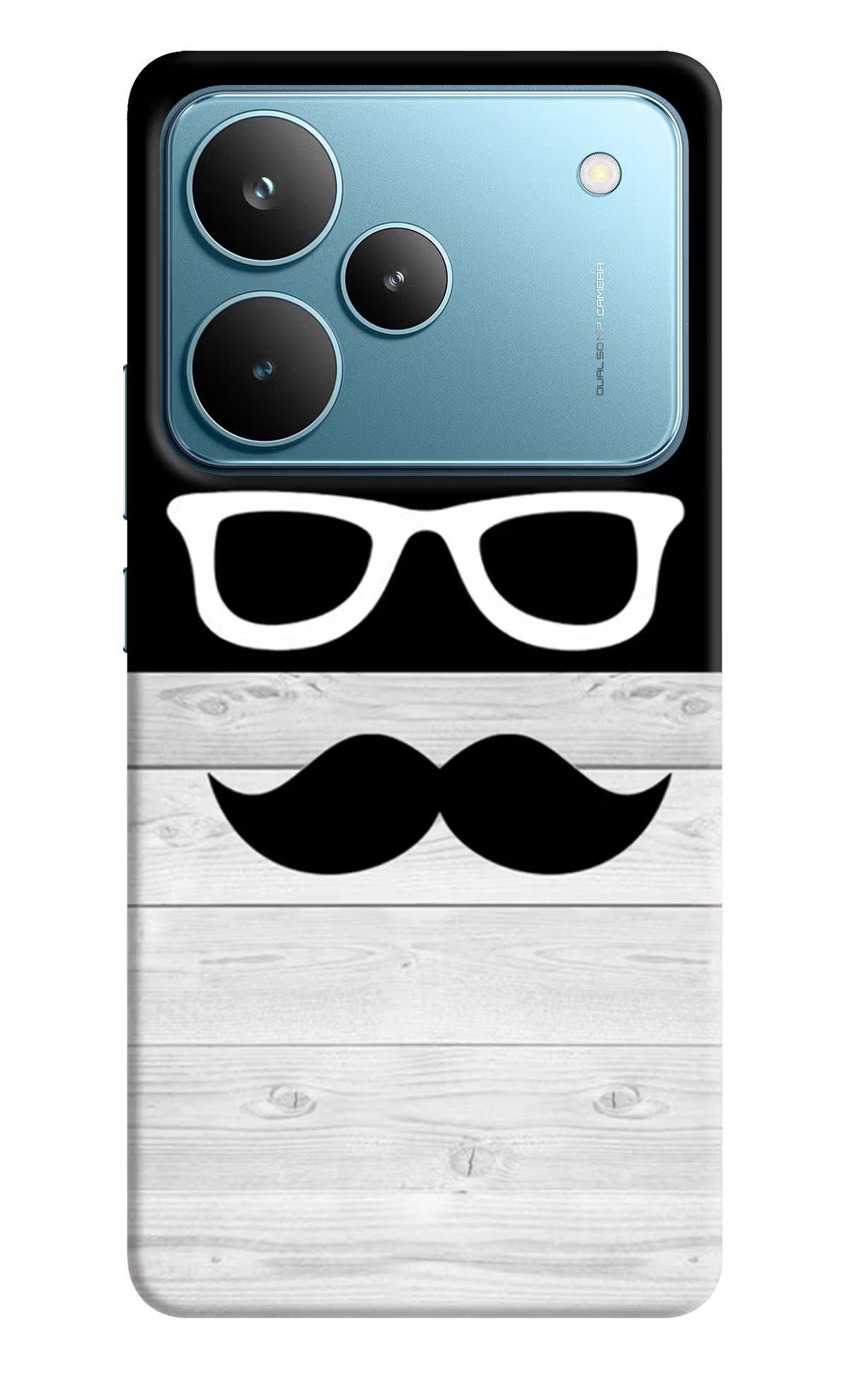 Mustache Realme P4 Pro Hard Case Back Cover by Casekaro