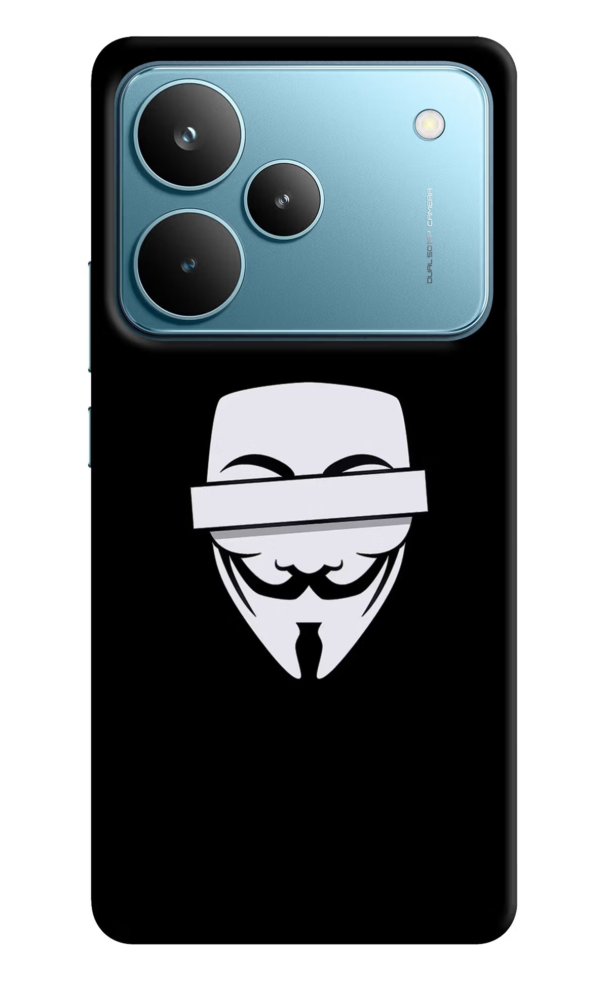 Anonymous Face Realme P4 Pro Hard Case Back Cover by Casekaro