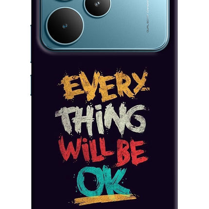 Everything Will Be Ok Realme P4 Pro Hard Case Back Cover by Casekaro