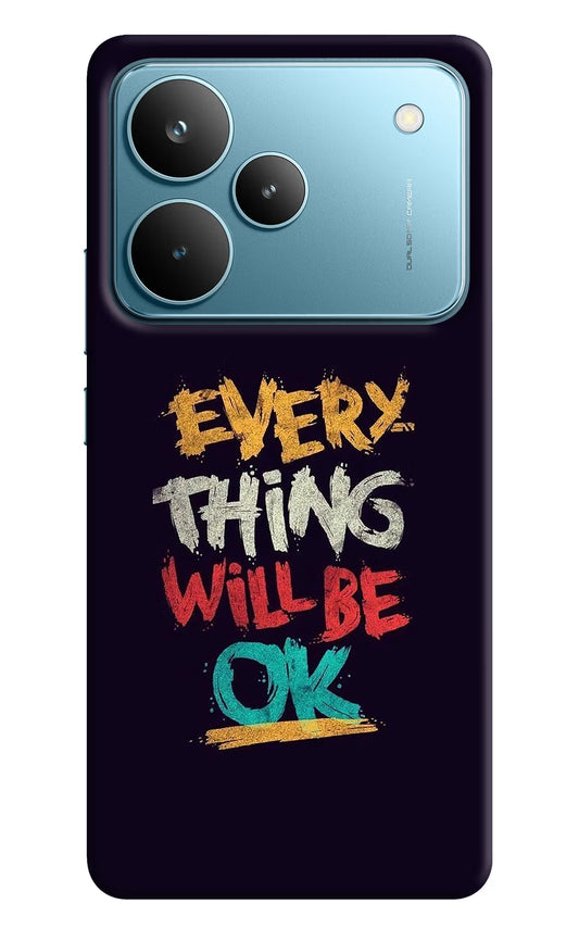 Everything Will Be Ok Realme P4 Pro Hard Case Back Cover by Casekaro