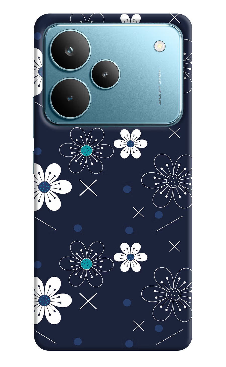 Flowers Realme P4 Pro Back Cover, Hard case