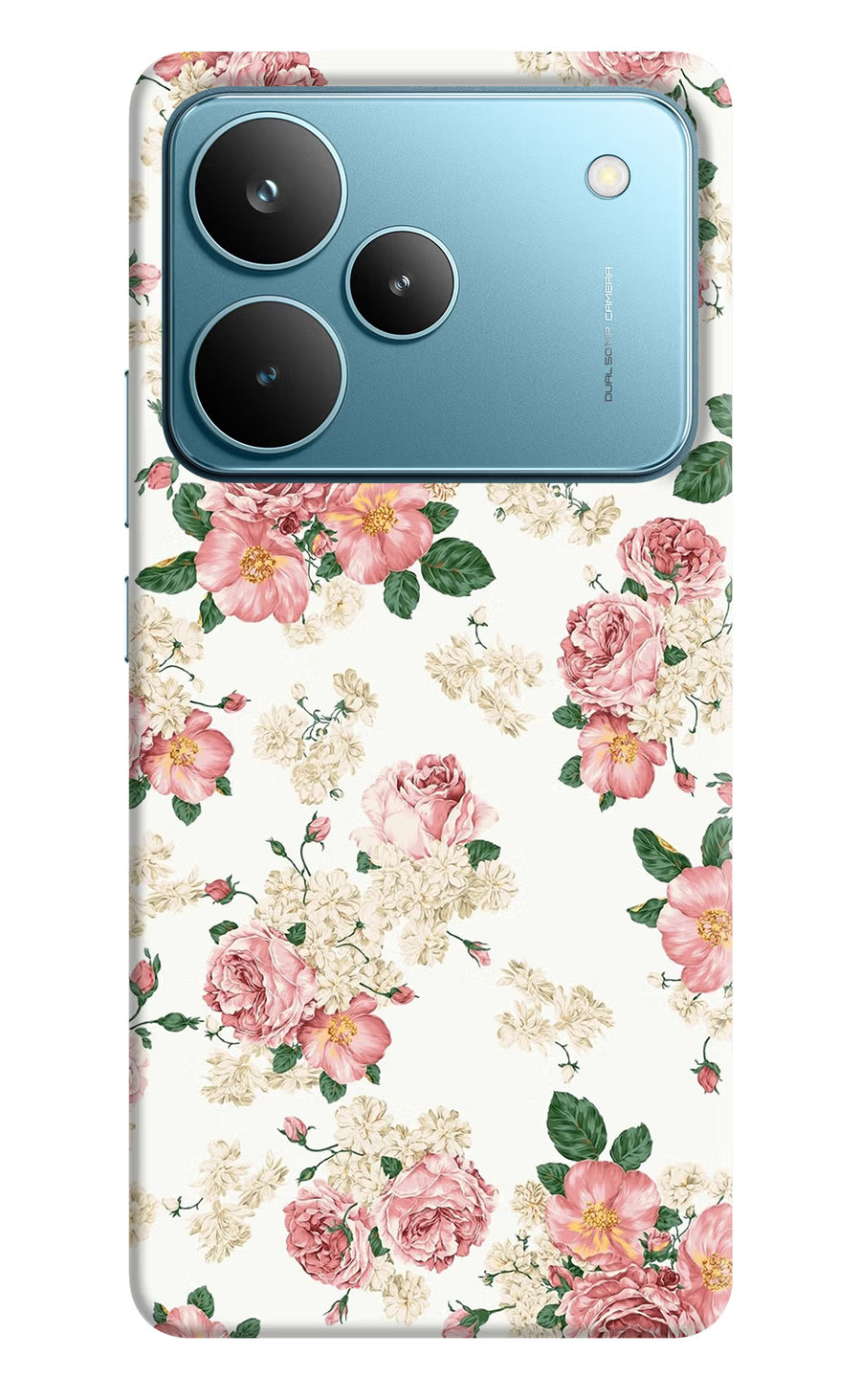 Flowers Realme P4 Pro Back Cover, Hard case