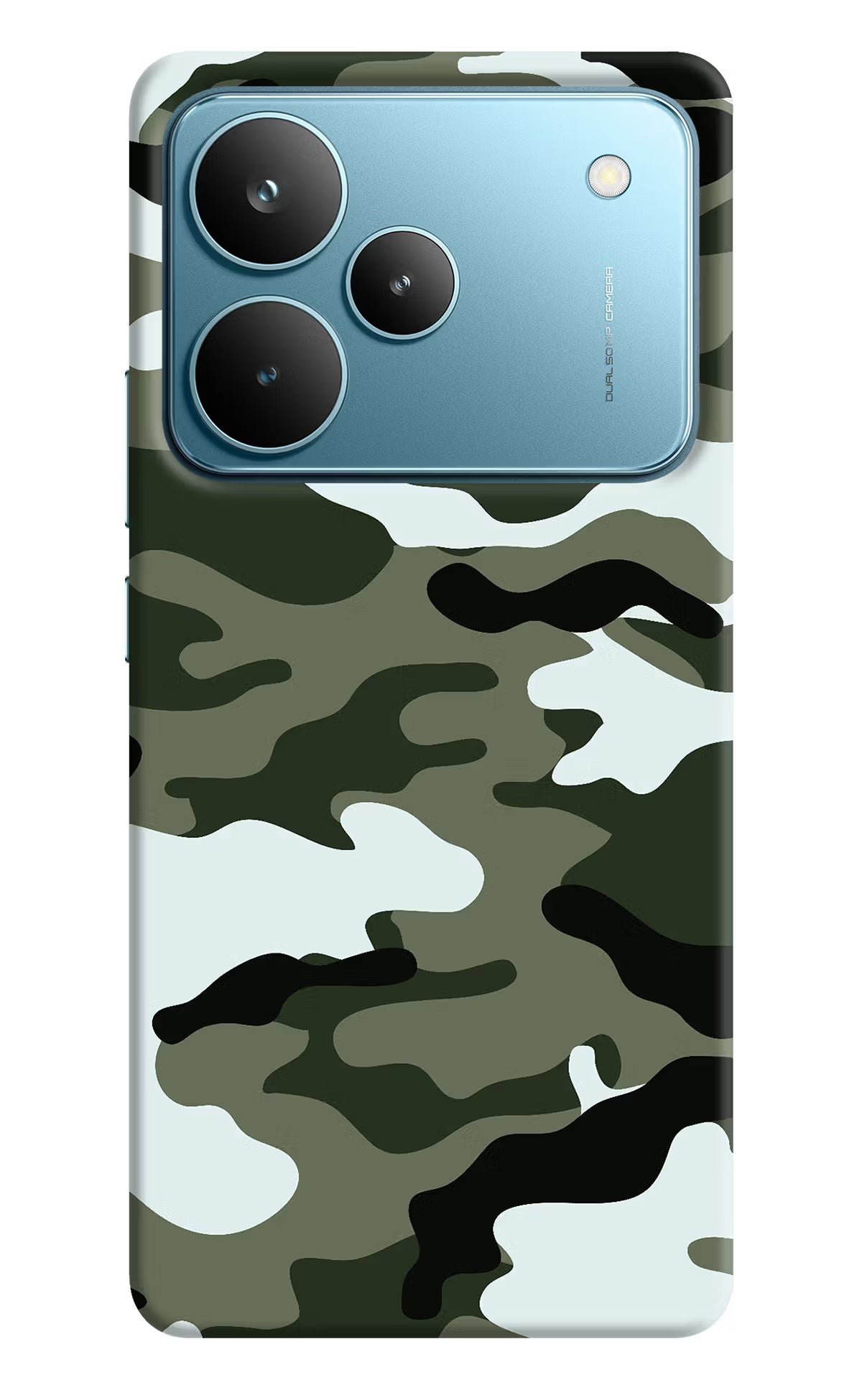 Camouflage Realme P4 Pro Hard Case Back Cover by Casekaro