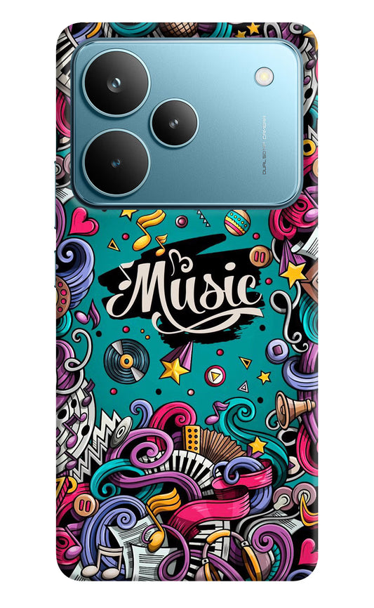 Music Graffiti Realme P4 Pro Hard Case Back Cover by Casekaro