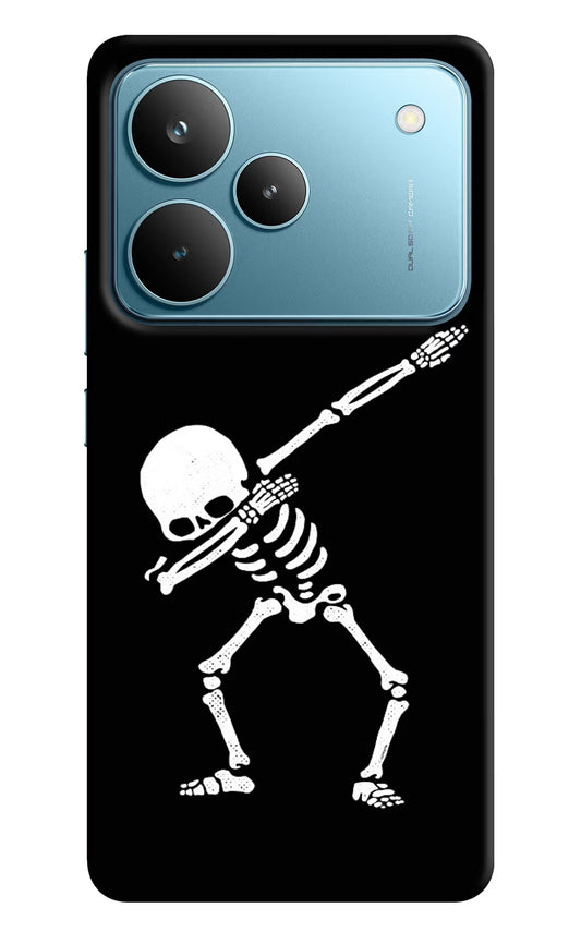 Dabbing Skeleton Art Realme P4 Pro Hard Case Back Cover by Casekaro