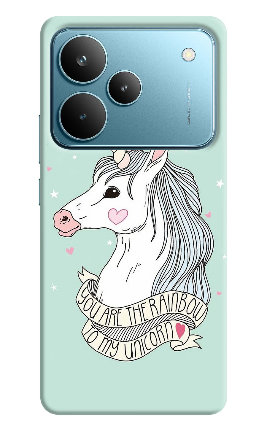 Unicorn Wallpaper Realme P4 Pro Back Cover, Hard case