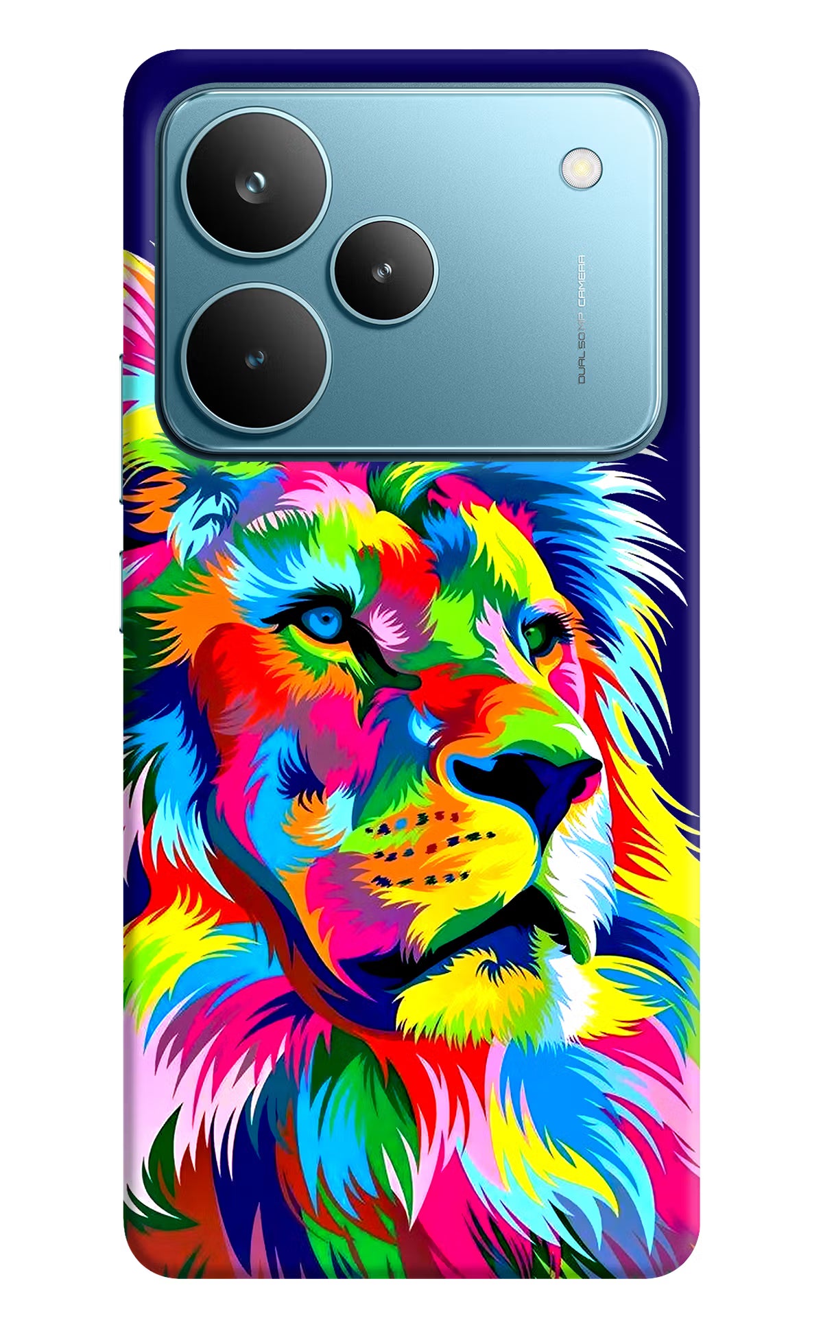 Vector Art Lion Realme P4 Pro Hard Case Back Cover by Casekaro