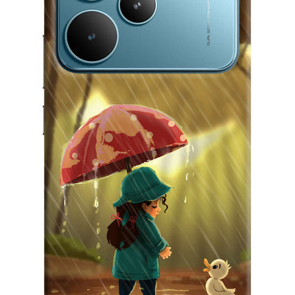 Rainy Day Realme P4 Pro Hard Case Back Cover by Casekaro