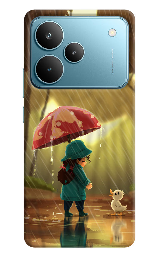 Rainy Day Realme P4 Pro Hard Case Back Cover by Casekaro