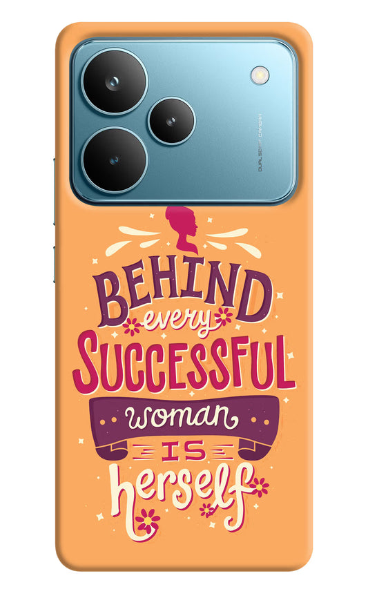 Behind Every Successful Woman There Is Herself Realme P4 Pro Hard Case Back Cover by Casekaro