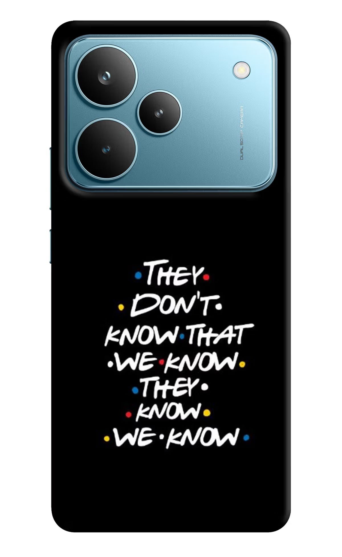 FRIENDS Dialogue Realme P4 Pro Hard Case Back Cover by Casekaro