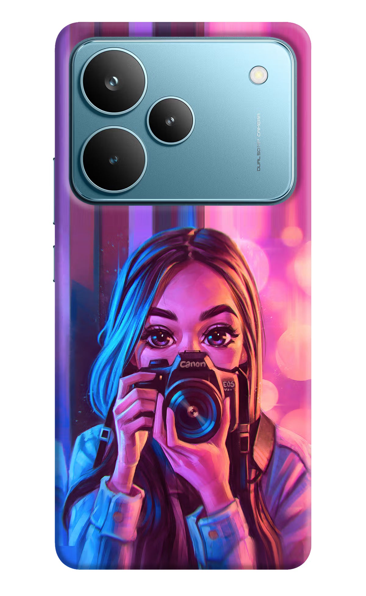 Girl Photographer Realme P4 Pro Hard Case Back Cover by Casekaro