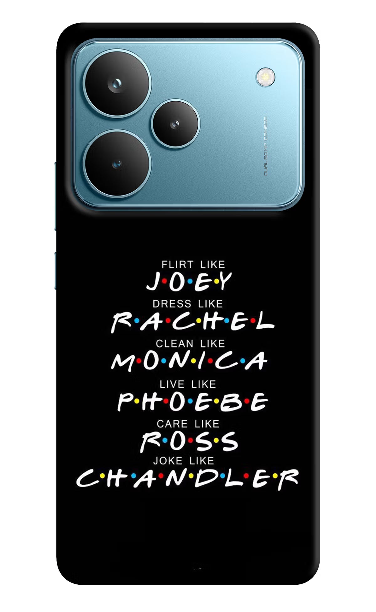 FRIENDS Character Realme P4 Pro Hard Case Back Cover by Casekaro