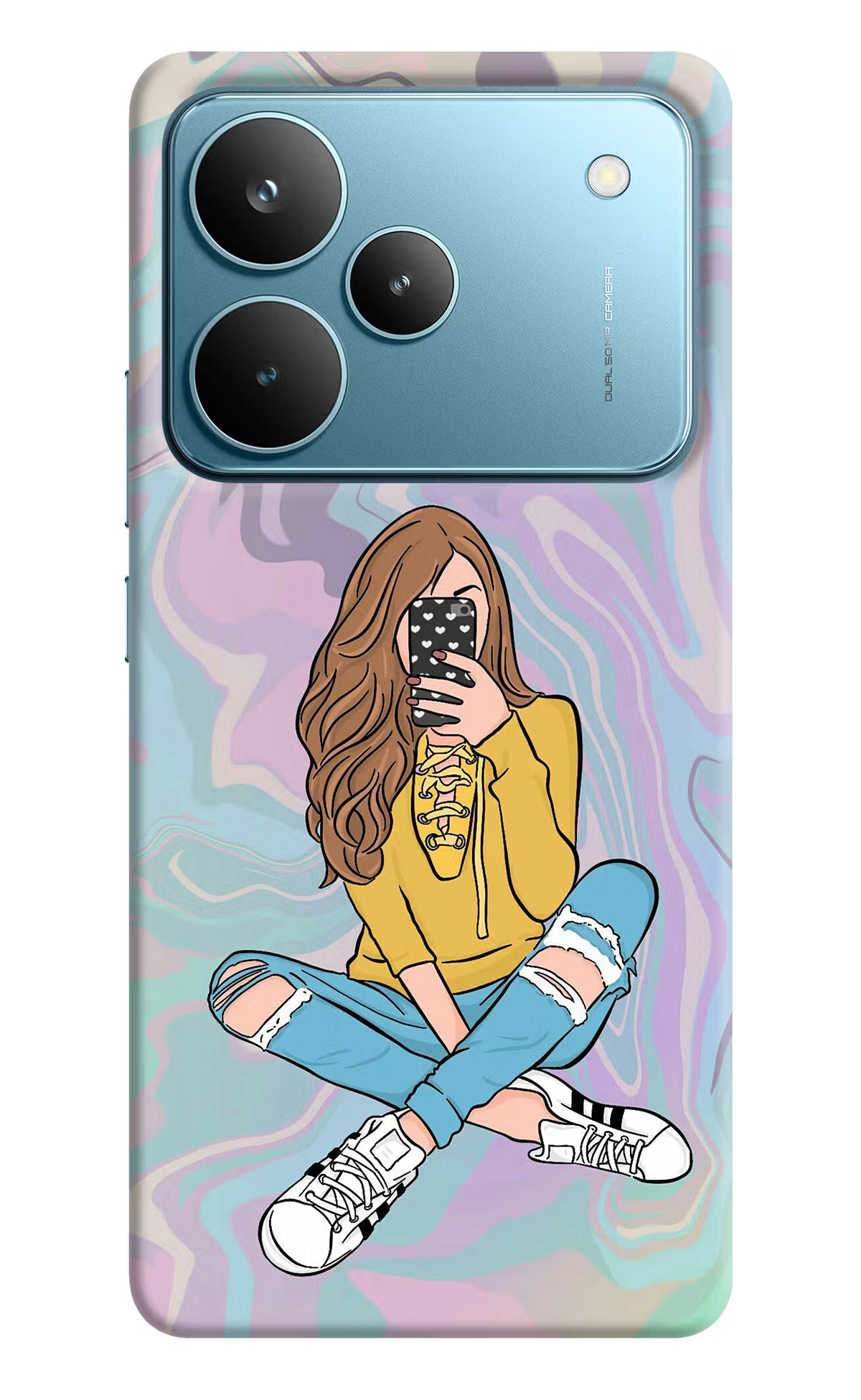 Selfie Girl Realme P4 Pro Hard Case Back Cover by Casekaro