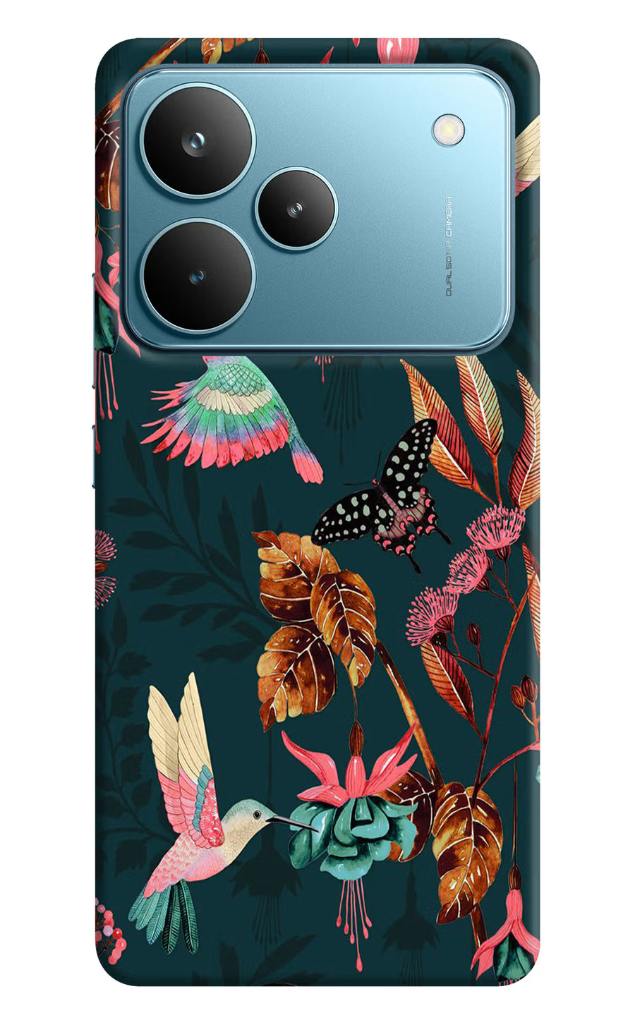 Birds Realme P4 Pro Back Cover, Hard case