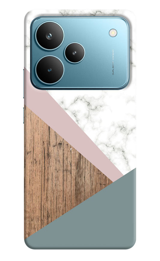 Marble wood Abstract Realme P4 Pro Hard Case Back Cover by Casekaro