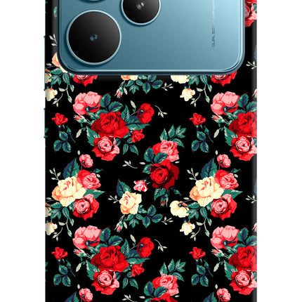 Rose Pattern Realme P4 Pro Hard Case Back Cover by Casekaro