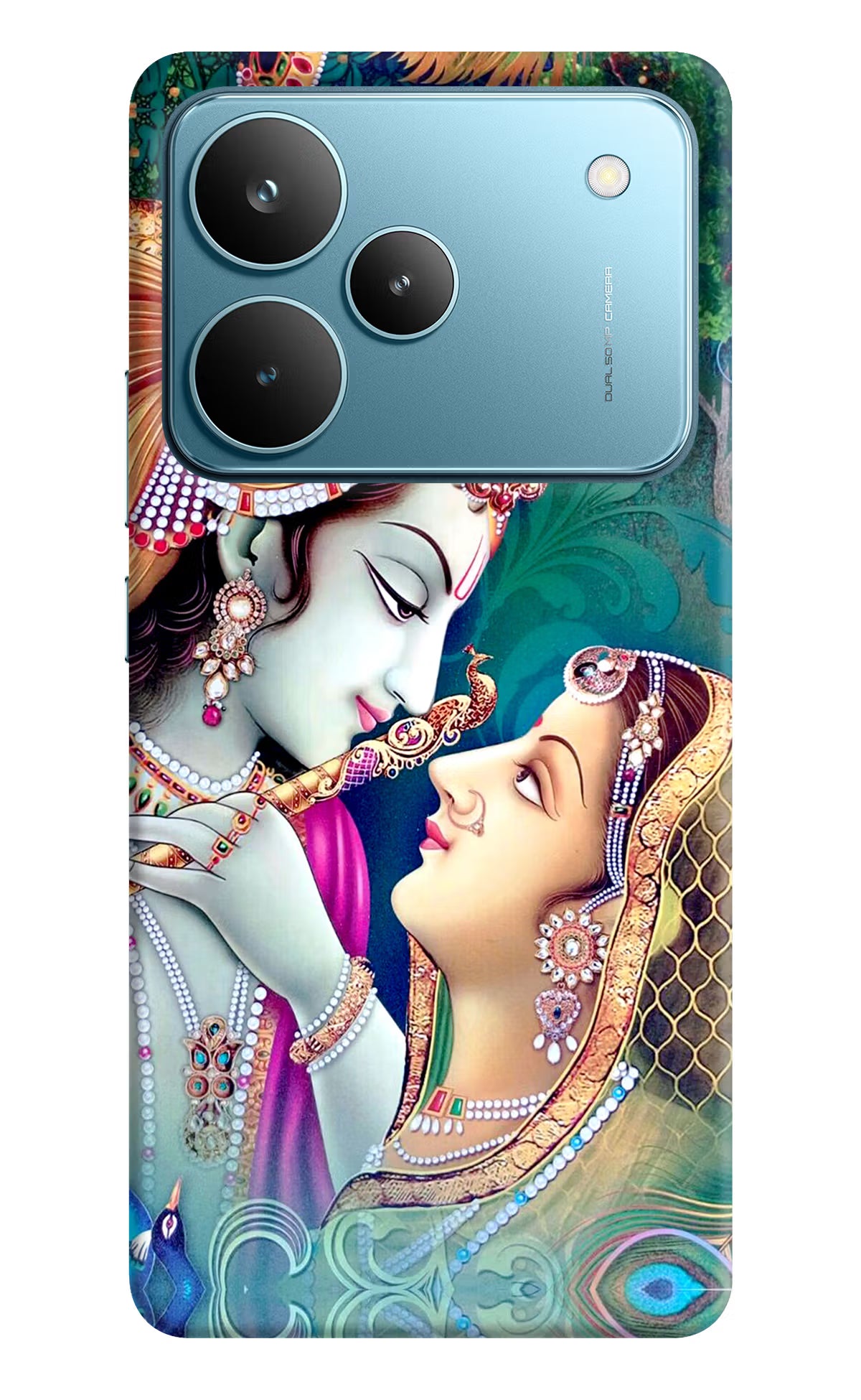 Lord Radha Krishna Realme P4 Pro Hard Case Back Cover by Casekaro