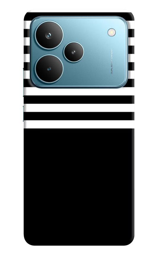 Black and White Print Realme P4 Pro Hard Case Back Cover by Casekaro