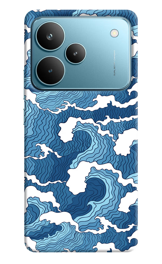 Blue Waves Realme P4 Pro Hard Case Back Cover by Casekaro