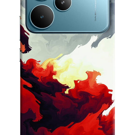 Fire Cloud Realme P4 Pro Hard Case Back Cover by Casekaro