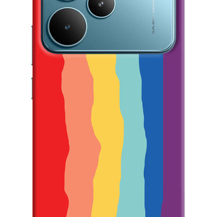 Rainbow Realme P4 Pro Hard Case Back Cover by Casekaro