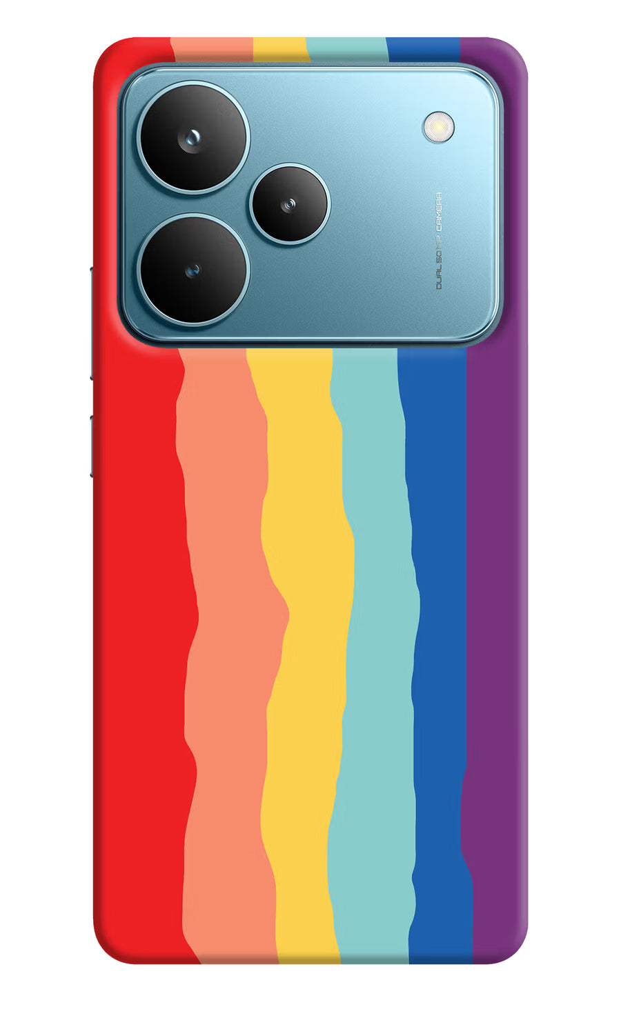 Rainbow Realme P4 Pro Back Cover, Hard case