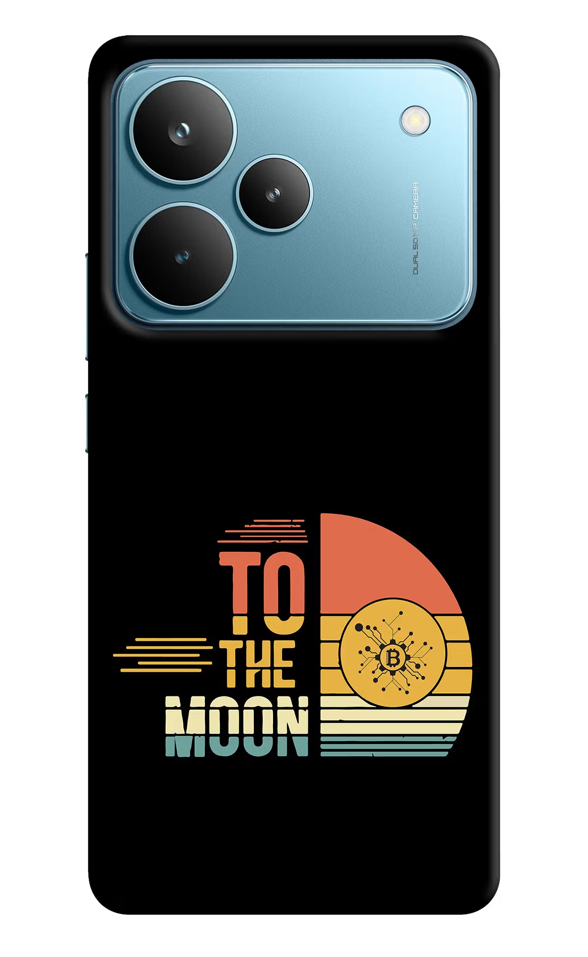 To the Moon Realme P4 Pro Hard Case Back Cover by Casekaro