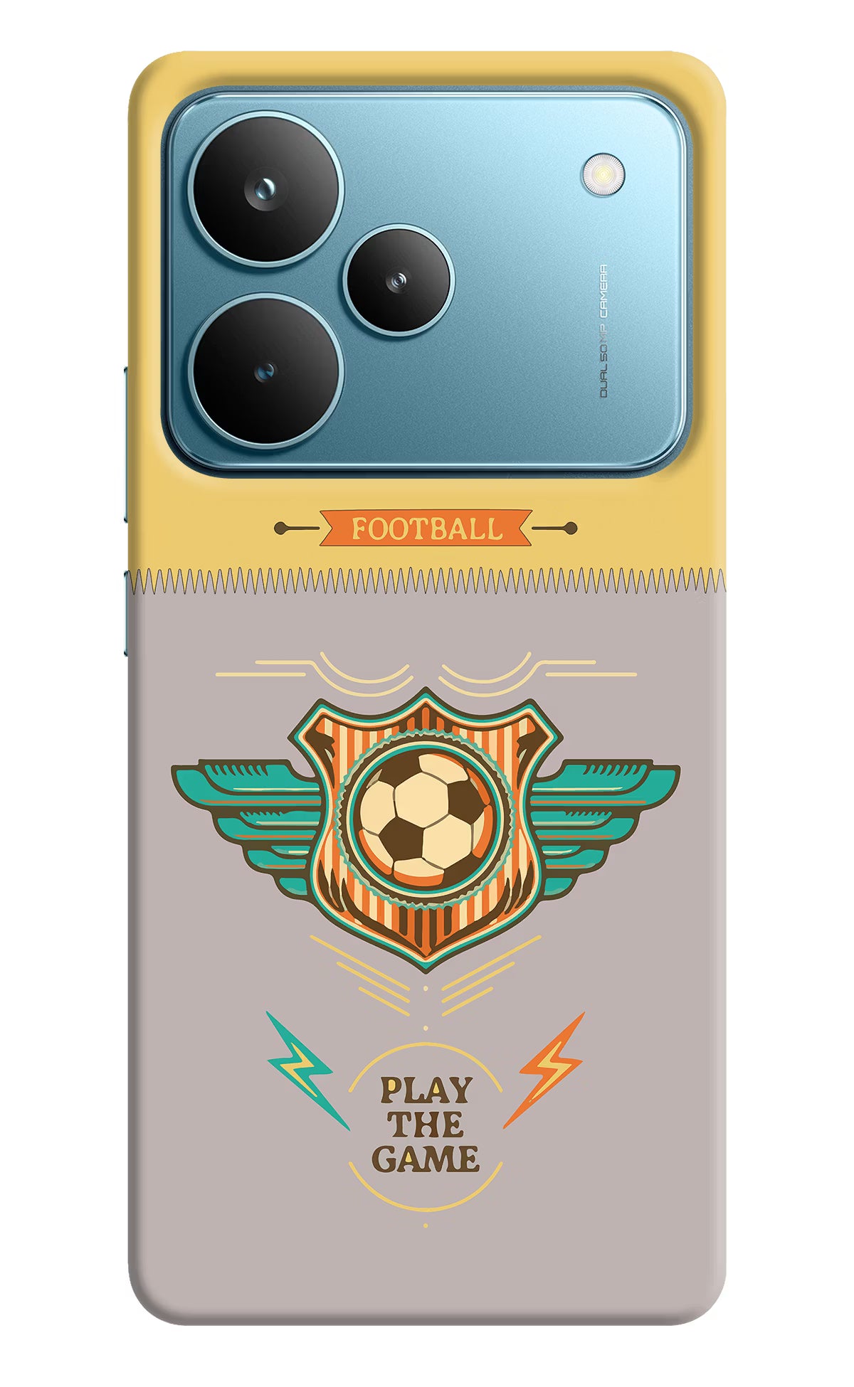 Football Realme P4 Pro Hard Case Back Cover by Casekaro