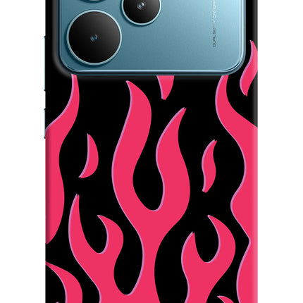 Fire Flames Realme P4 Pro Hard Case Back Cover by Casekaro