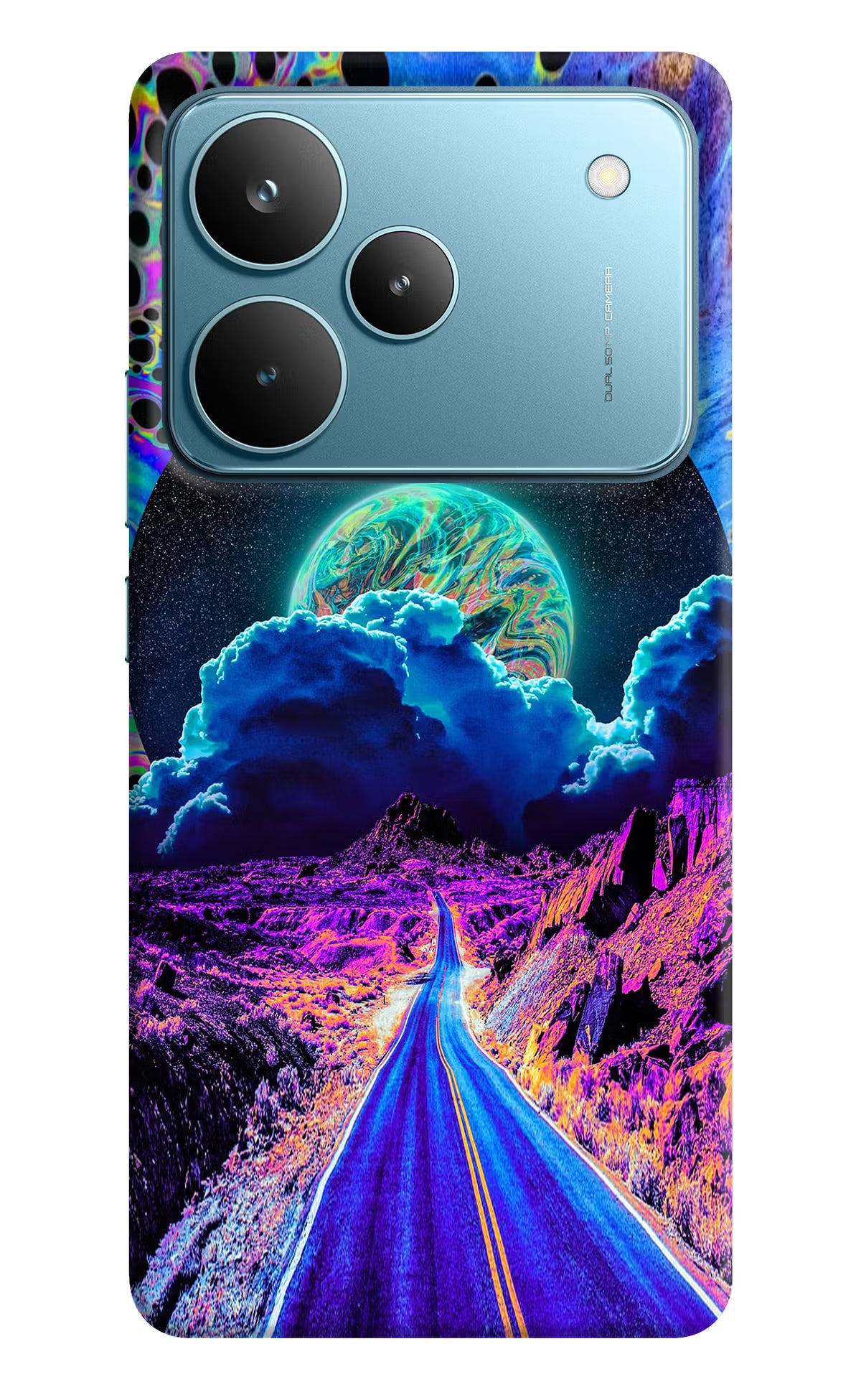 Psychedelic Painting Realme P4 Pro Hard Case Back Cover by Casekaro
