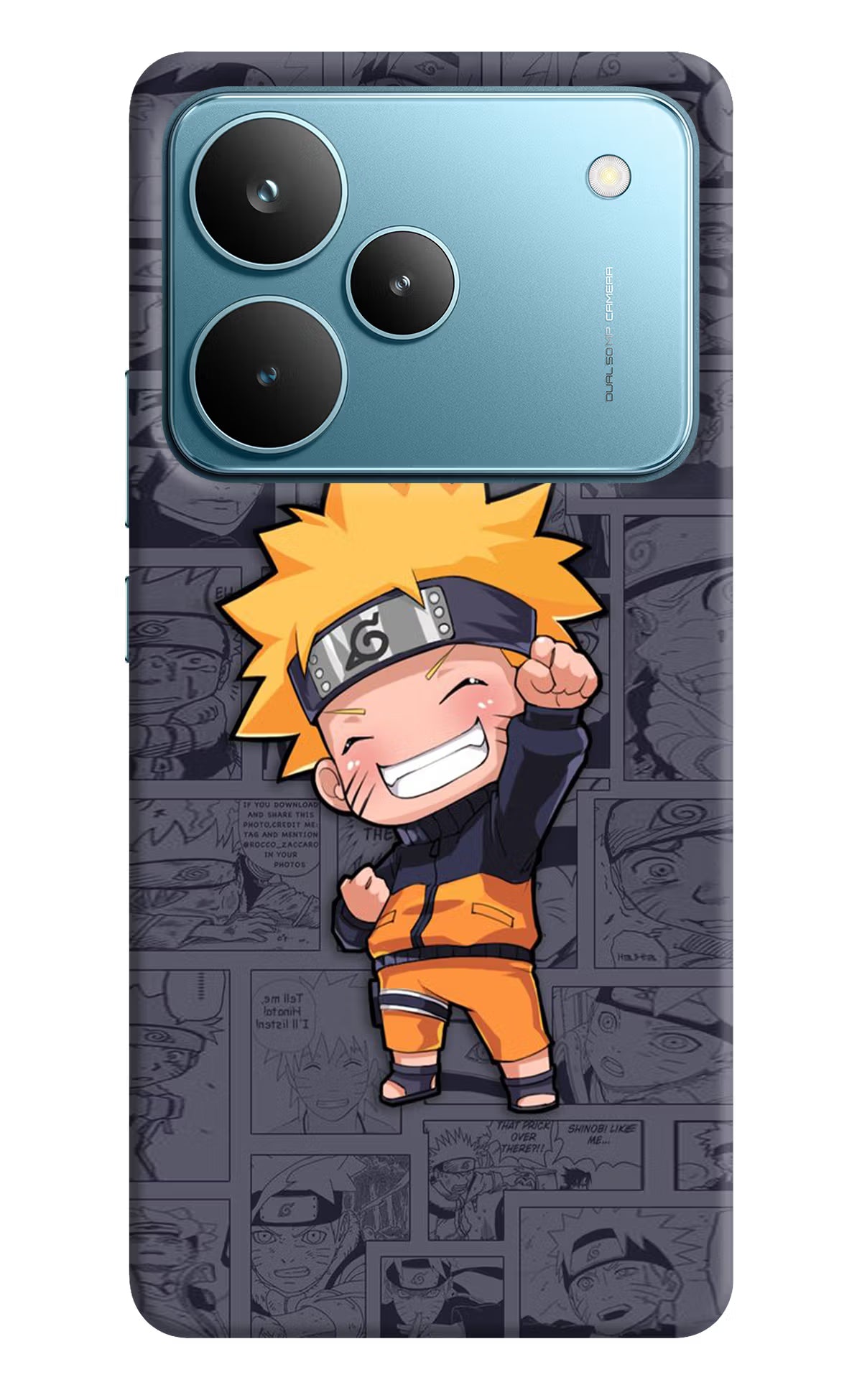 Chota Naruto Realme P4 Pro Hard Case Back Cover by Casekaro