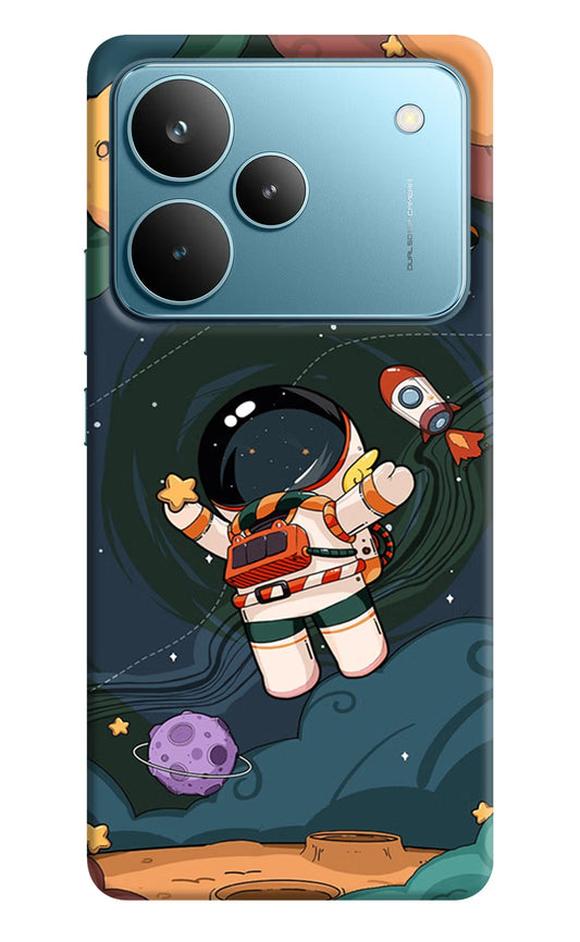 Cartoon Astronaut Realme P4 Pro Hard Case Back Cover by Casekaro