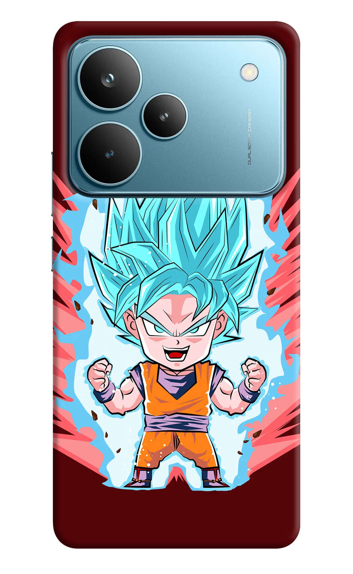 Goku Little Realme P4 Pro Hard Case Back Cover by Casekaro