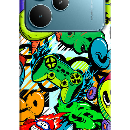 Game Doodle Realme P4 Pro Hard Case Back Cover by Casekaro
