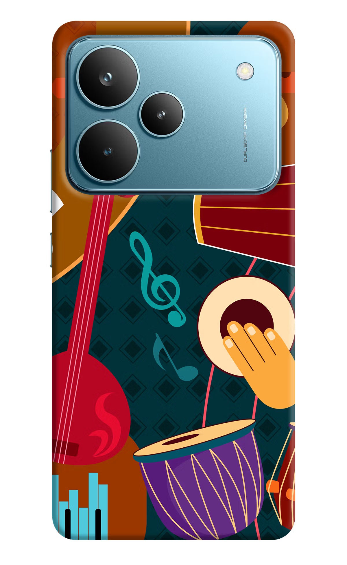 Music Instrument Realme P4 Pro Hard Case Back Cover by Casekaro