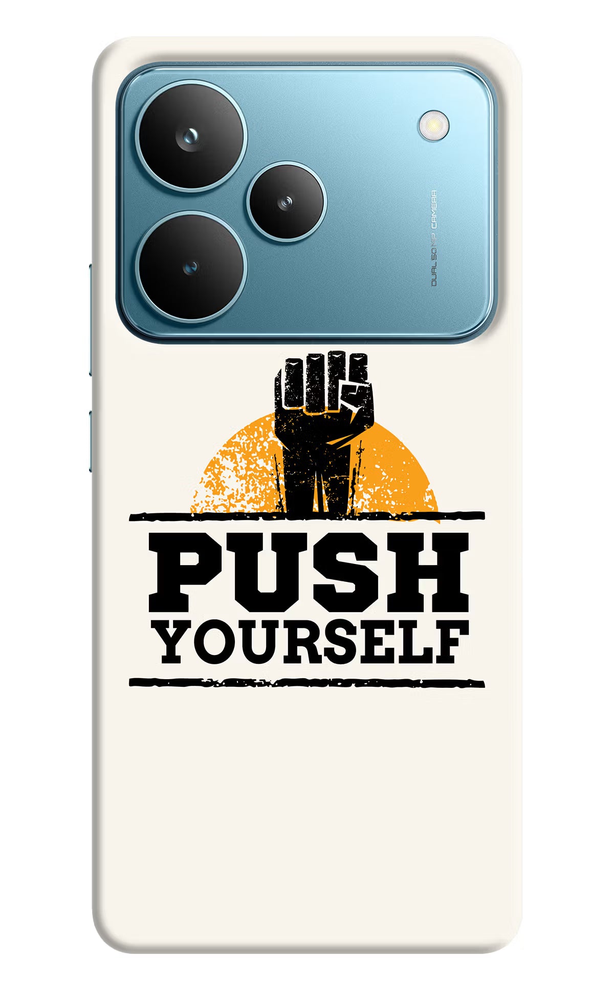 Push Yourself Realme P4 Pro Hard Case Back Cover by Casekaro