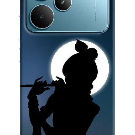 Shri Krishna Silhouette Realme P4 Pro Hard Case Back Cover by Casekaro