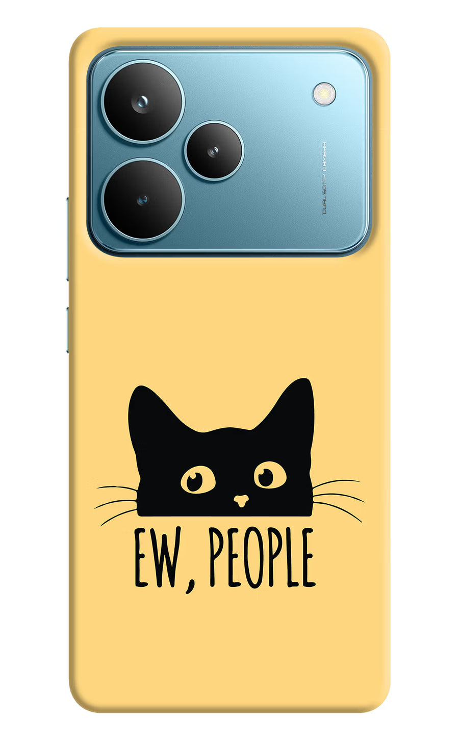 Ew People Catitude Realme P4 Pro Back Cover, Hard case