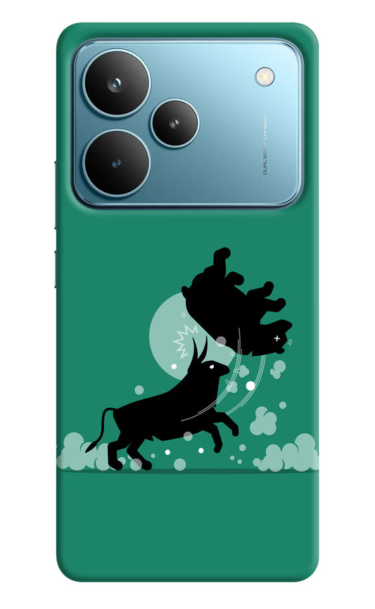 Bull Conqueror Realme P4 Pro Hard Case Back Cover by Casekaro