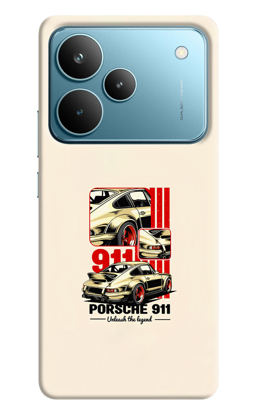 Classic Porsche 911 Realme P4 Pro Back Cover, Hard case