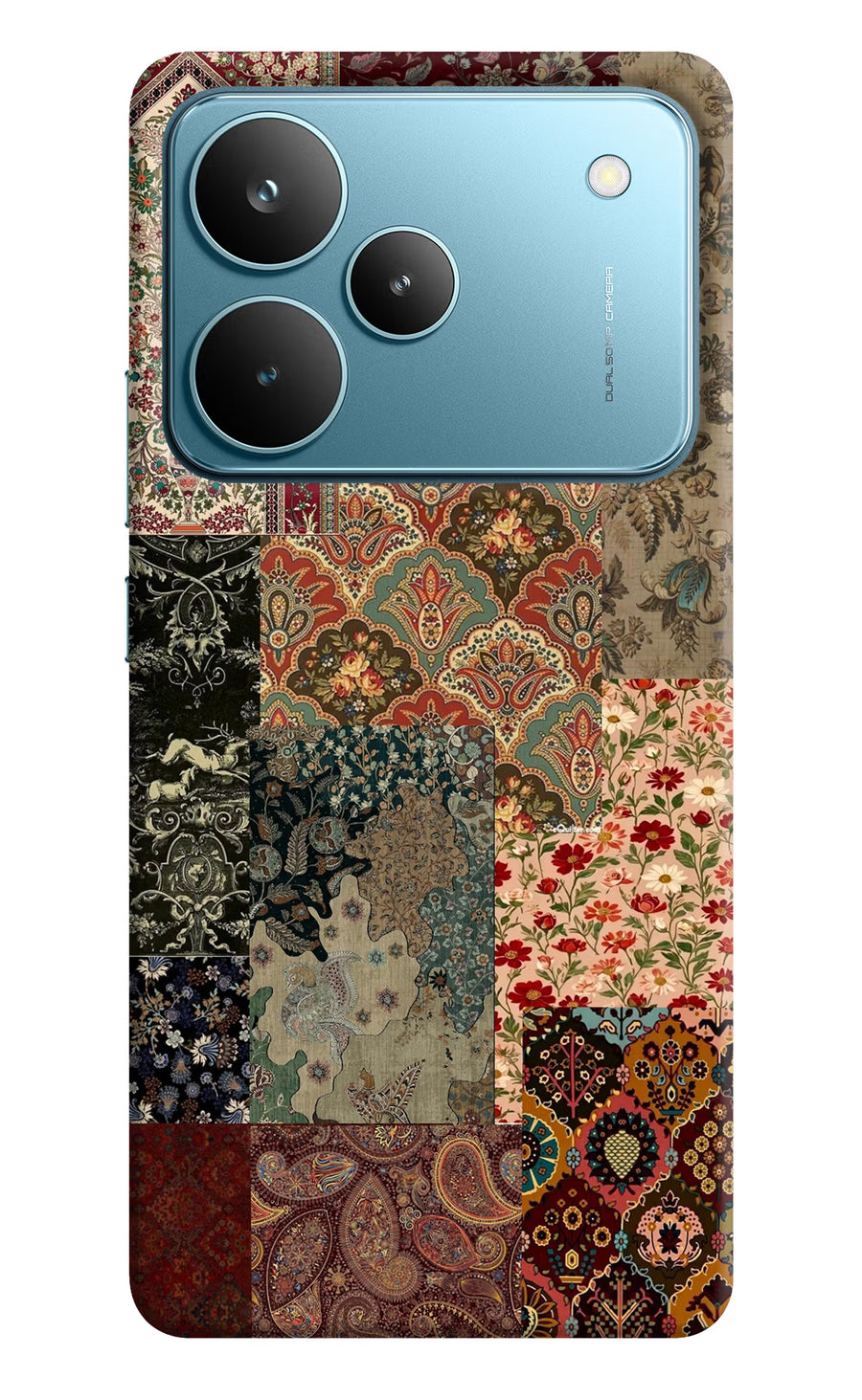 Desi Print Realme P4 Pro Back Cover, Hard case