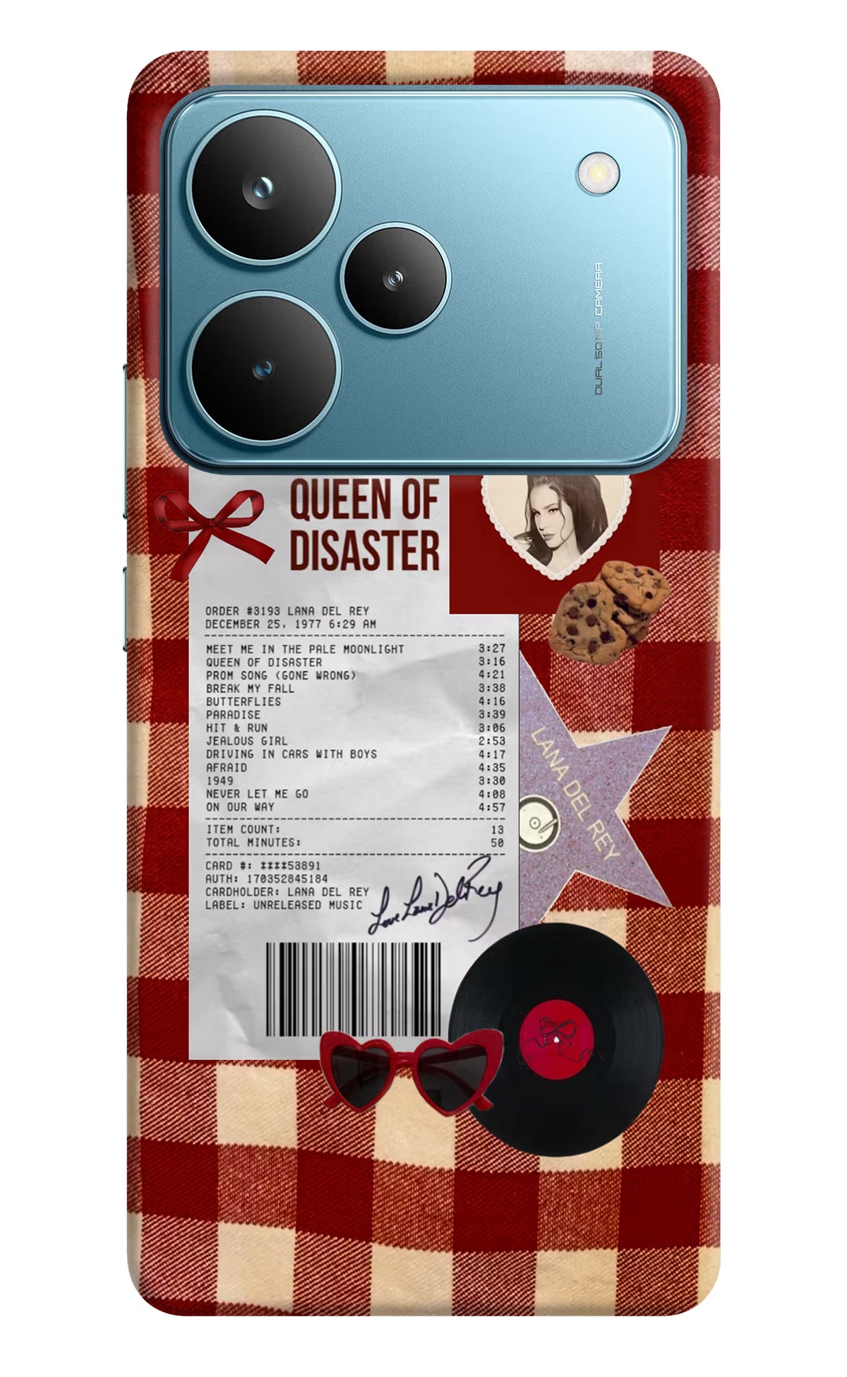 Queen of Disaster Realme P4 Pro Hard Case Back Cover by Casekaro