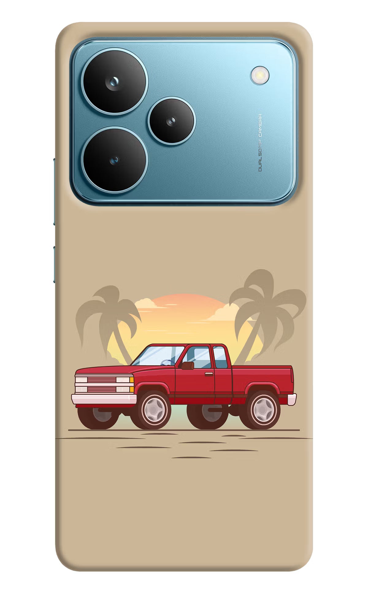 Desert Classic Drive Realme P4 Pro Hard Case Back Cover by Casekaro