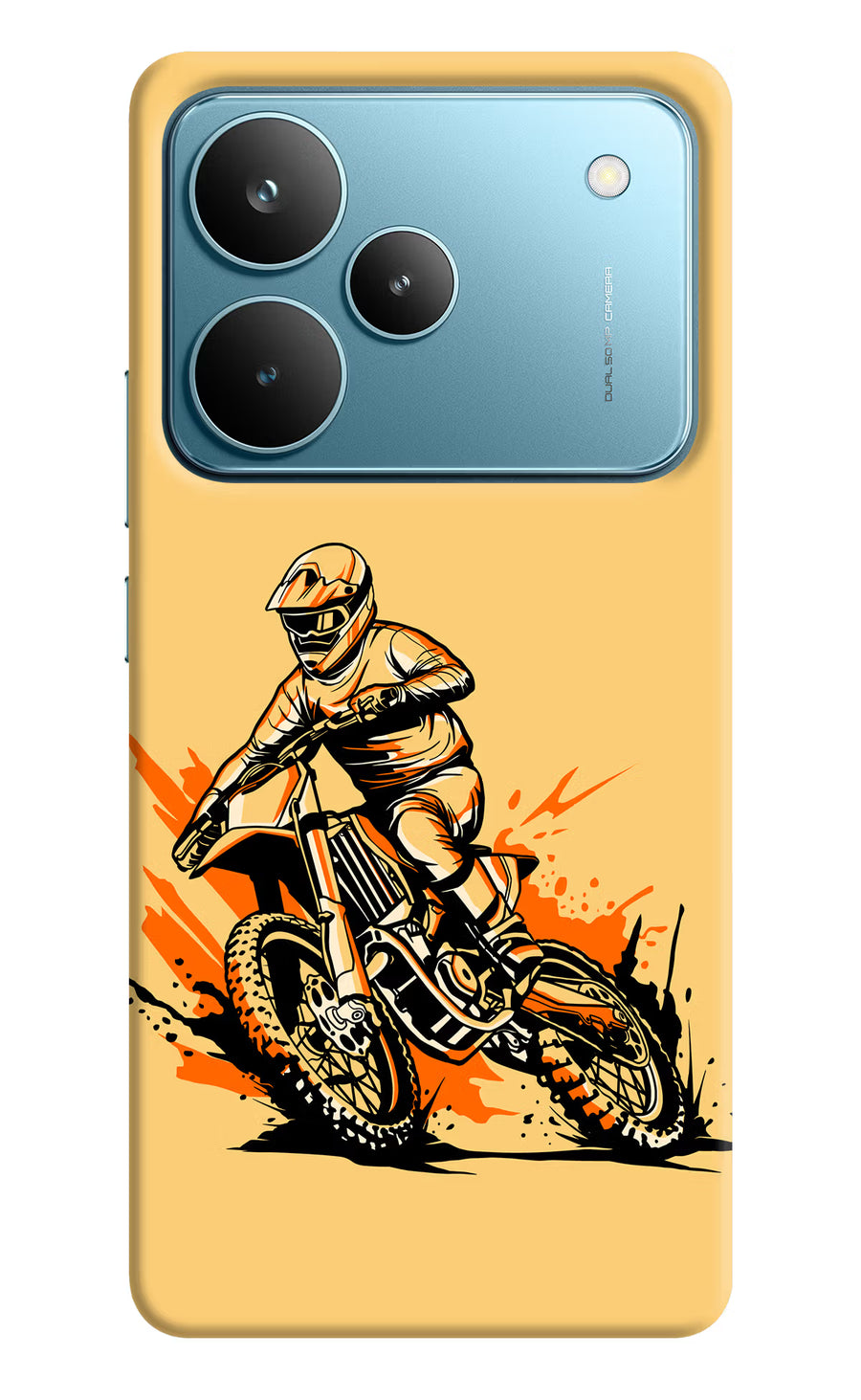 Off-Road Fury Realme P4 Pro Back Cover, Hard case