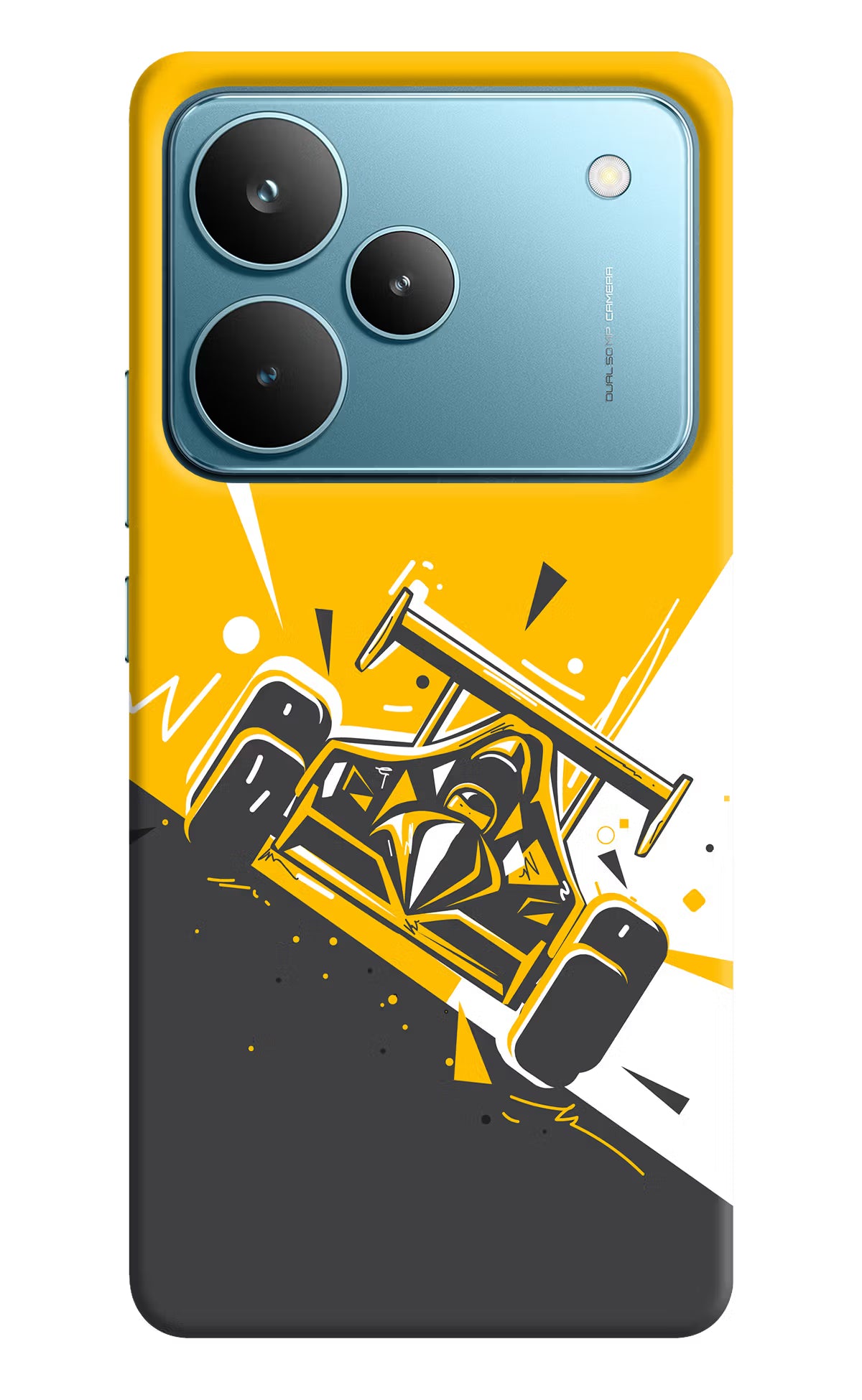 Track King Realme P4 Pro Hard Case Back Cover by Casekaro