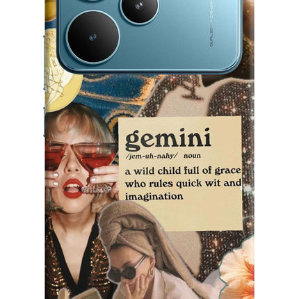 Gemini Zodiac Realme P4 Pro Hard Case Back Cover by Casekaro
