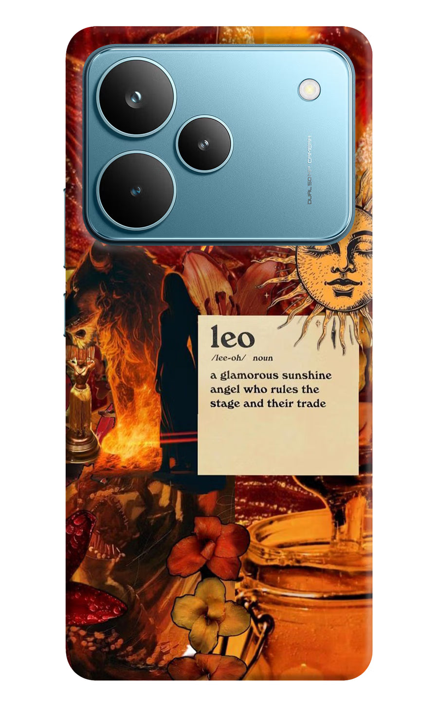 Leo Zodiac Realme P4 Pro Back Cover, Hard case