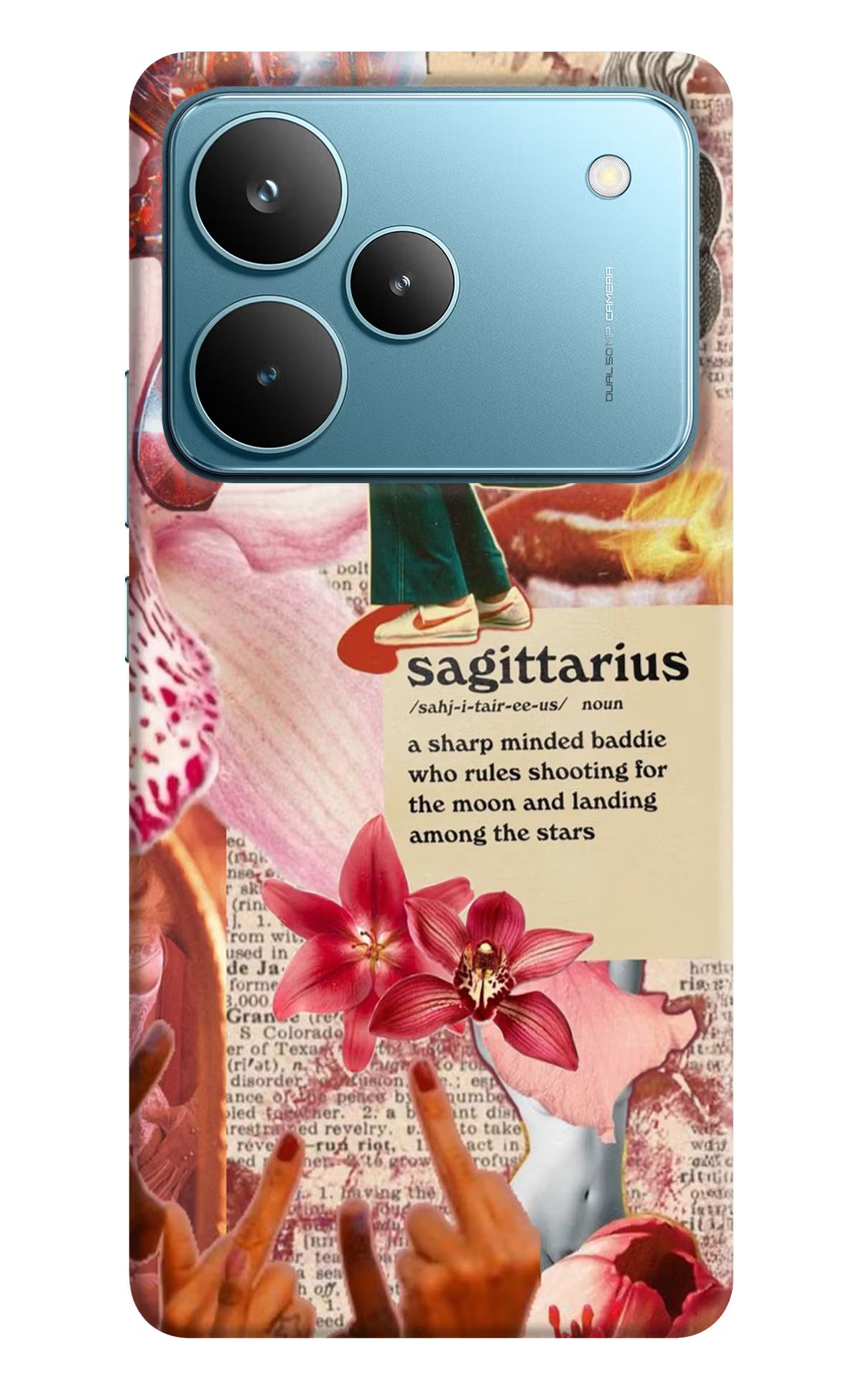 Sagittarius Zodiac Realme P4 Pro Hard Case Back Cover by Casekaro