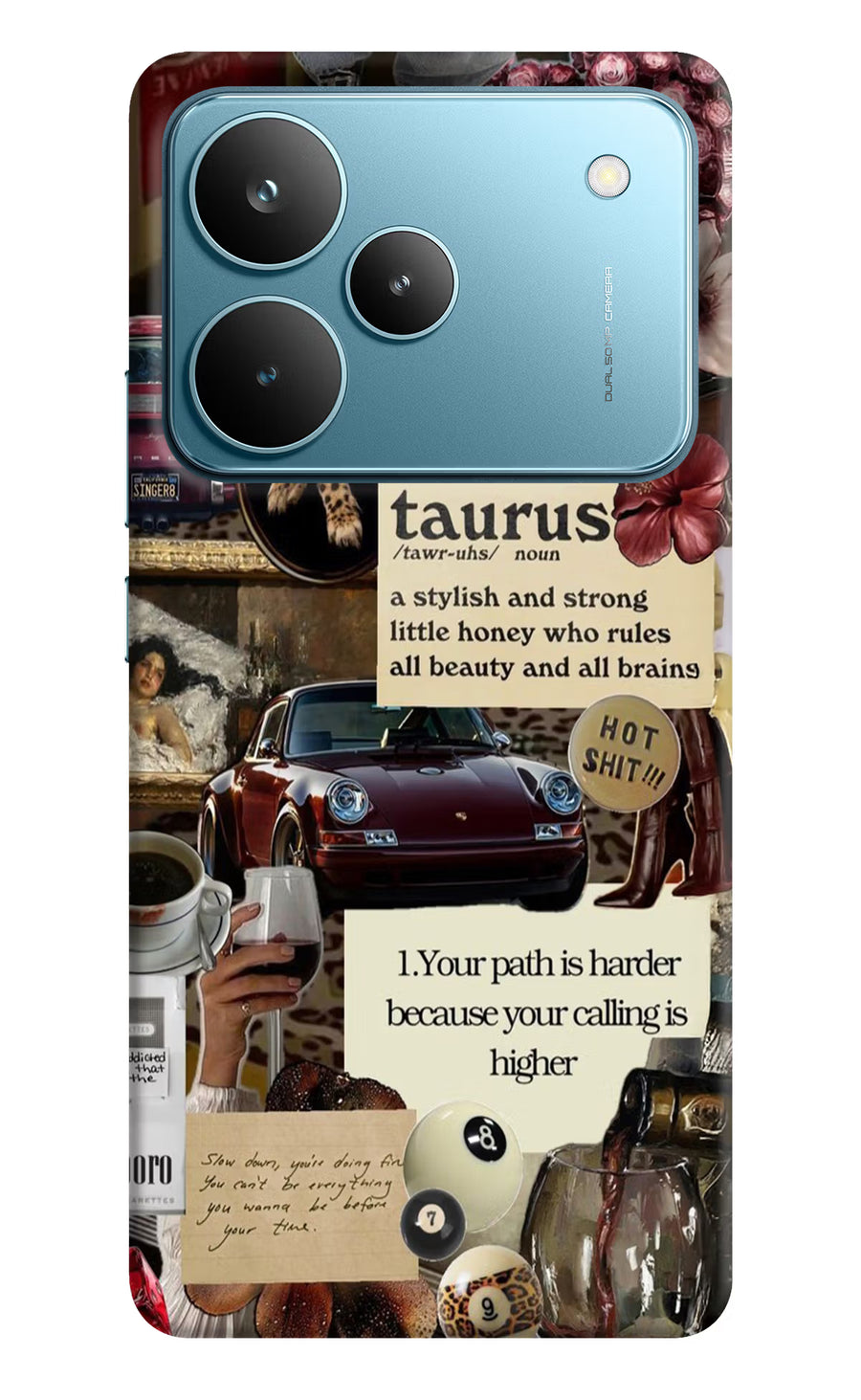 Taurus Zodiac Realme P4 Pro Back Cover, Hard case